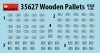 MiniArt 35627 WOODEN PALLETS 1/35